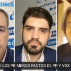 Benjamín López, Hugo Pereira y Ricardo Martín en ESpolítica