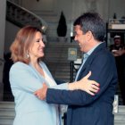 La alcaldesa de Valencia, María José Catalá y el presidente de la Diputación de Alicante, Carlos Mazón.