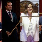 José Luis Martinez-Almeida (Madrid), Carlos Velázquez (Toledo), María José Catalá (Valencia) y Xavier García Albiol (Badalona).