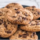 Cookies de chocolate americanas