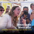 Irene Montero, en su enfrentamiento con una mujer en la calle.