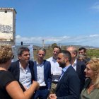 El presidente de la Generalitat, Carlos Mazón, en su visita a las obras de urbanización de Parc Sagunt II - GVA