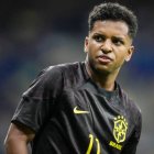 Rodrygo, en un partido con Brasil