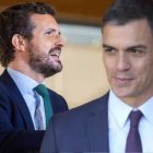 Pablo Casado y Pedro Sánchez