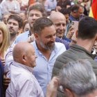 Santiago Abascal, vitoreado en Alicante