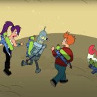 Una imagen de la temporada 11 de Futurama.