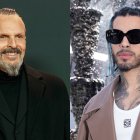 Miguel Bosé y Rauw Alejandro.