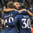 Neymar. Mbappé y Messi, en sus tiempos felices