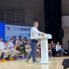 Alberto Nuñez Feijóo en el mitín celebrado en Alicante