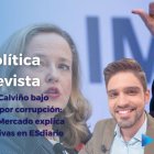 En el fondo de la imagen, Nadia Calviño, vicepresidenta y Ministra del Gobierno de Pedro Sánchez