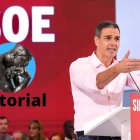 Pedro Sánchez durante el mitin del PSOE en Málaga que abría la temporada política.