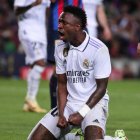 Vinicius, en un reciente partido ante el Barcelona.