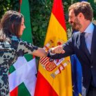 Arrimadas y Casado, el día en que suscribieron su pacto estratégico en el País Vasco.