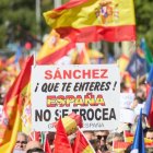 Manifestación de Sociedad Civil Catalana contra el 'procés'