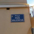 Plaza del 'país valencià' en Puçol que dejará de existir