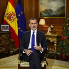 El Rey Felipe, en un discurso en Nochebuena