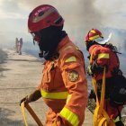 Bomberos trabajando en la zona - CPBV