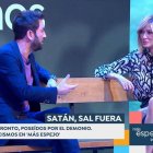 Diego Revuelta con Susanna Griso en el plató de Espejo Público