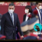 Pedro Sánchez, abucheado el Día de la Hispanidad