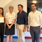 Encuentro del alcalde de Elche con la Hèlene Venezuela, directora general de Ouigo