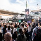 Decenas de personas a las puertas de la estación del tren de Chamartín con motivo de la incidencia - EUROPA PRESS