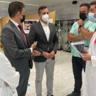 El portavoz de Sanidad del PPCV en Les corts, José Juan Zaplana, se ha reunido con el equipo directivo del hospital