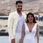 Asraf Beno e Isa Pantoja celebraron su boda con sus amigos y familiares