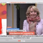 Esperanza Aguirre con Susanna Griso