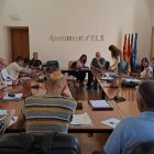 Reunión en el Consell con motivo de las fiestas de agosto de Elche