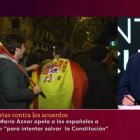 El periodista de 'El País', José María Brunet, durante su intervención en el programa presentado por Xabier Fortes en TVE.