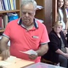 El señor que supuestamente vota dos veces en Villarroya