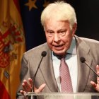 El expresidente del Gobierno, Felipe González.