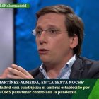 Almeida, en una de sus intervenciones en La Sexta Noche