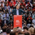 Pedro Sánchez durante el acto de clausura del 40º Congreso del PSOE