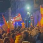 Manifestación frente a la sede del PSOE en Alicante