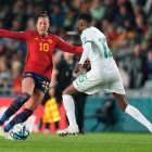 Jenni Hermoso, en el partido ante Zambia