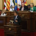 Carlos Mazón durante su intervención en el Senado - GVA