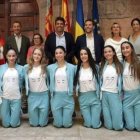 La foto de Carlos Mazón con las gimnastas que tergiversa la izquierda