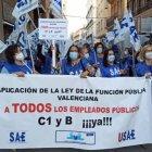 Protesta de los técnicos sanitarios con FP