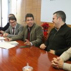 Carlos Mazón durante su visita a Sant Vicent del Raspeig