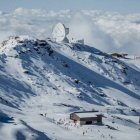 Imagen de la pista negra La Visera de Sierra Nevada (Cetursa).