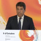 Carlos Mazón presenta la campaña del 9 d'Octubre