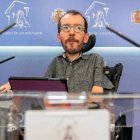 Echenique, este martes en el Congreso de los Diputados.