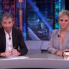 Pablo Motos y Gloria Serra, en 'El Hormiguero'.