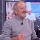 Karlos Arguiñano presenta en 'El Hormiguero' su libro de recetas.