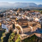 Vista de la ciudad de Ronda, Málaga.