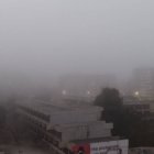 Niebla en Valencia ciudad / @Maytegj