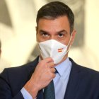 El presidente del Gobierno, Pedro Sánchez