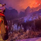 Imagen del incendio. Bomberos Alicante