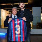 Joan Laporta y Gerard Piqué ya no están tan bien avenidos